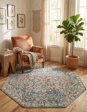 4' x 4' Newport Octagon Rug