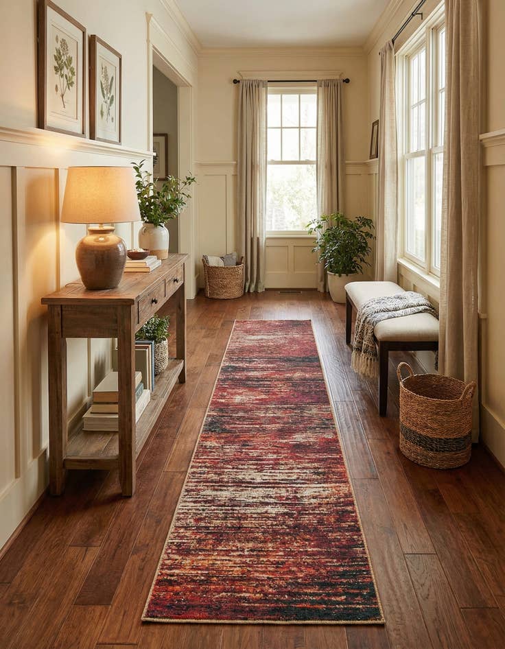 Detail image of  2' 6 x 16' Asha Runner Rug