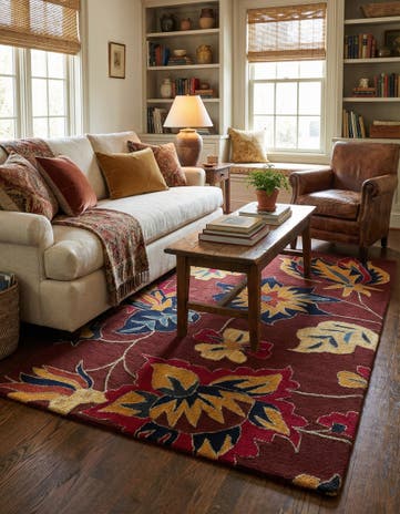 5' 1 x 8' Agra Rug