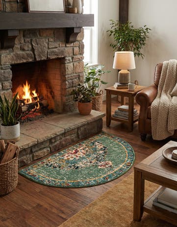 2' 7 x 4' Madeline Hearth Rug