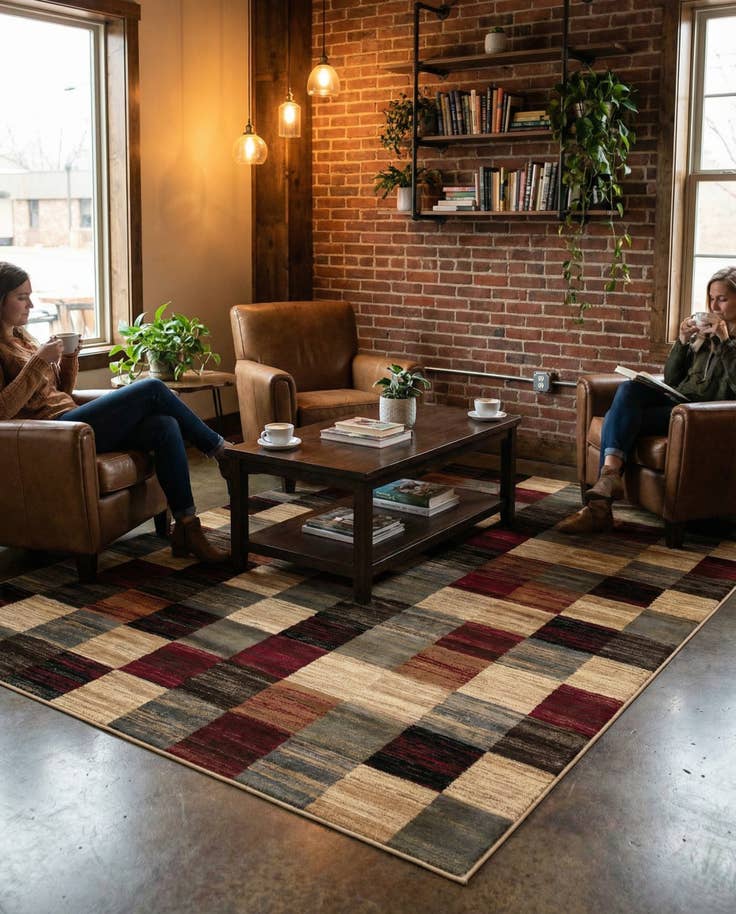 Detail image of 7' 10 x 11' Cafe Rug