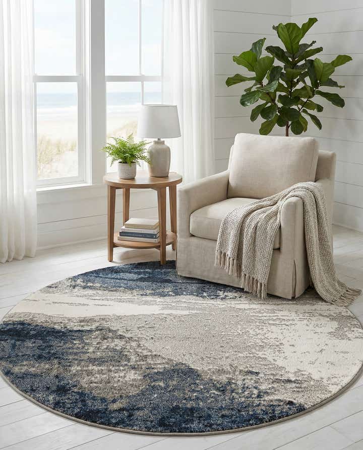 5' x 5' Oslo Round Rug