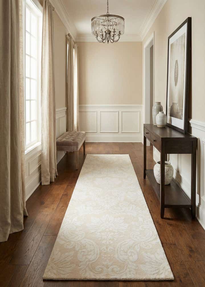 3' x 9' 11 Hand Knotted Darya Wool Runner Rug