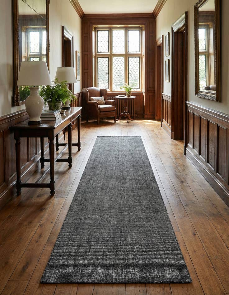 Detail image of 3' 3 x 19' 8  Hand Woven Jill Zarin English Manor Wool Runner Rug