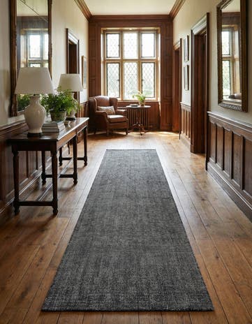 Earl Grey Hand Woven Jill Zarin English Manor Wool Runner Rug