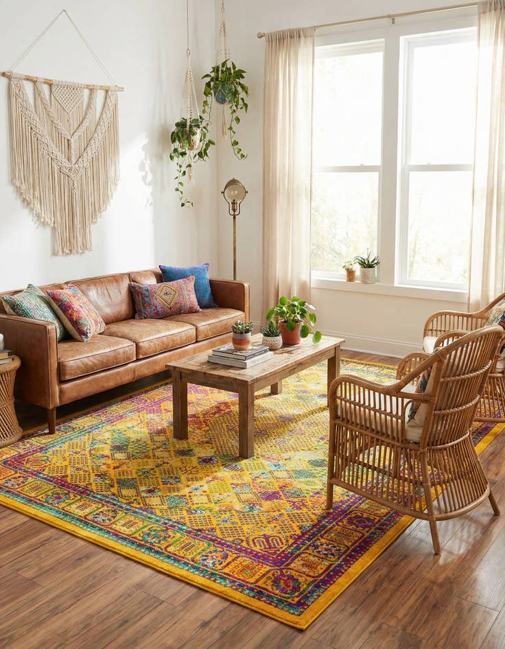 Detail image of 7' 10 x 10' Calypso Rug