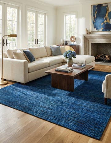 8' 7 x 9' 10 Hand Knotted Darya Wool Rug