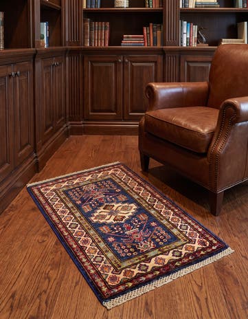 2' 1 x 3' 2 Hand Knotted Kazak Rug