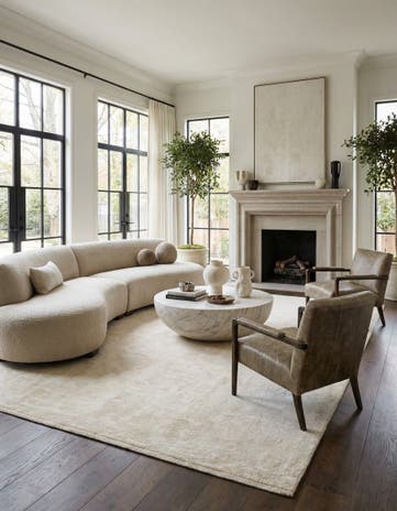 9' 1 x 12' 1 Hand Knotted Darya Wool Rug