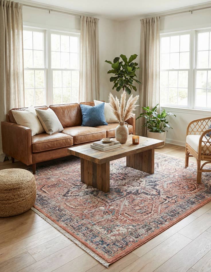 Detail image of 7' 10 x 7' 10 Boutique Square Rug