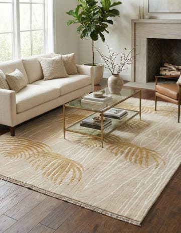 5' 7 x 7' 10 Hand Knotted Darya Wool Rug