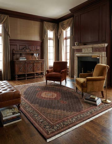6' 8 x 10' Tabriz Mahi Rug