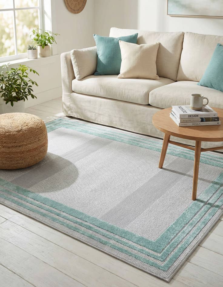 Detail image of  4' x 6'  Washable Aruba Indoor / Outdoor Rug