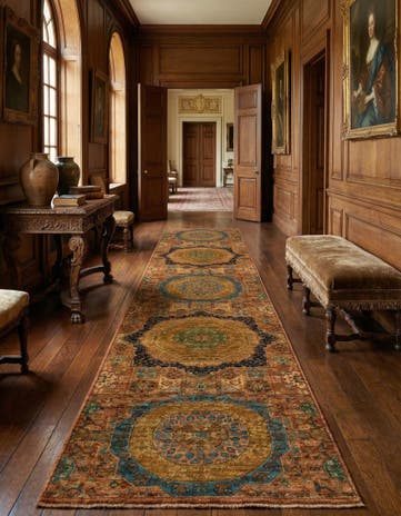 2' 7 x 11' 4 Amina Wool Runner Rug