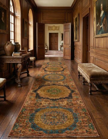 2' 7 x 11' 4 Amina Wool Runner Rug