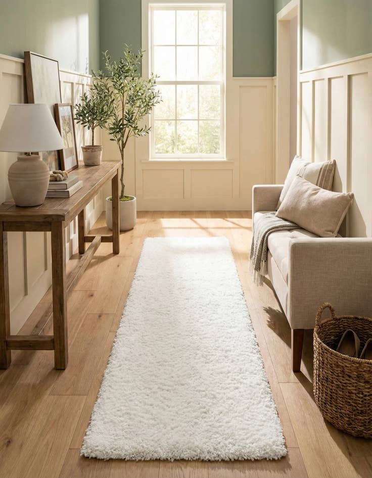 Detail image of  2' 6 x 13' Everyday Shag Runner Rug