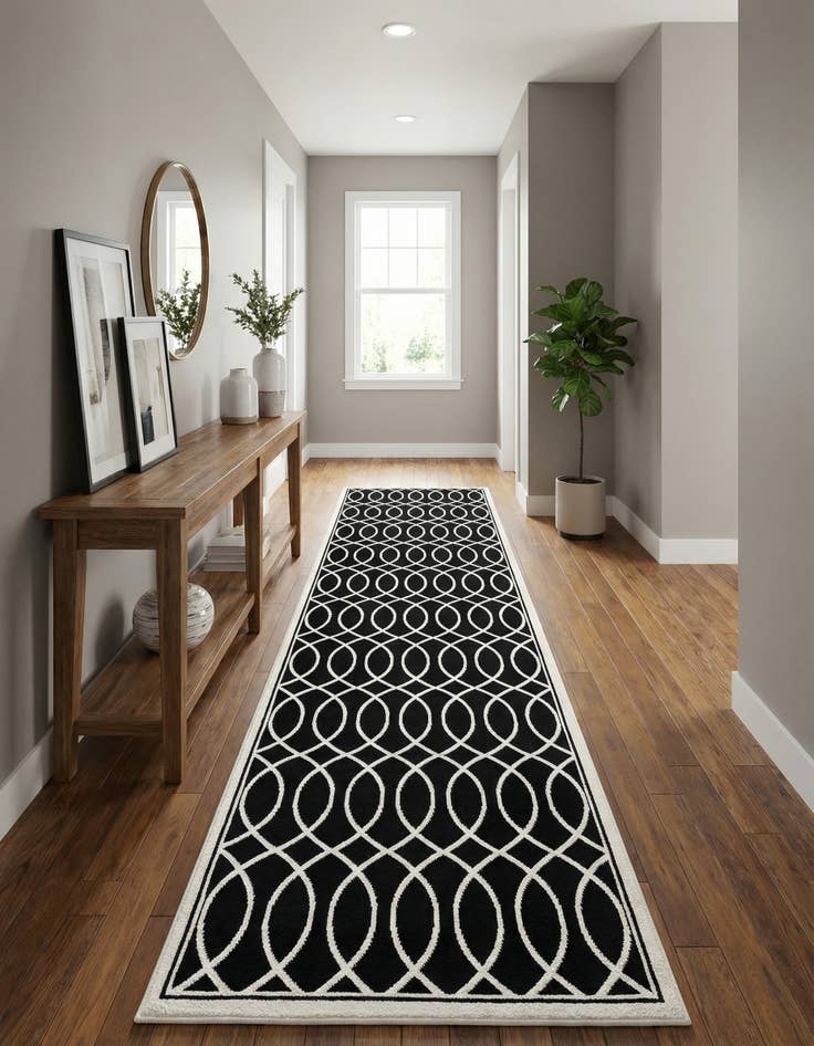Detail image of 2' 7 x 12' Milano Runner Rug