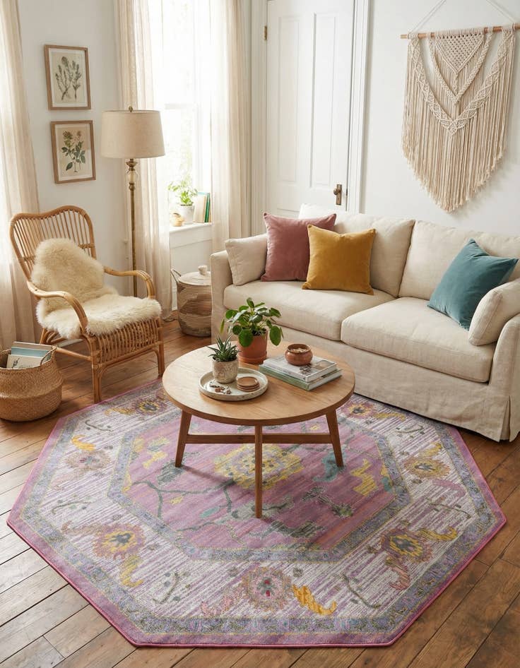 Detail image of  8' 2 x 8' 2 Paragon Octagon Rug