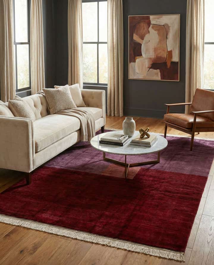 6' 4 x 9' 1 Hand Knotted Kazak Wool Rug