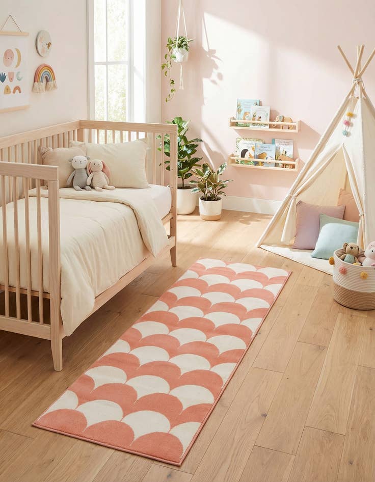 Detail image of 2' x 6' Whimsy Kids Runner Rug