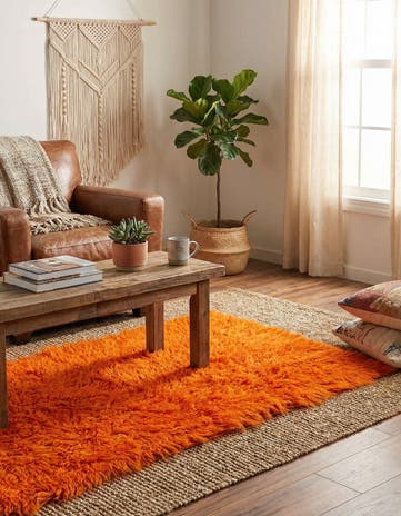 2' 4 x 4' 5 Hand Knotted Moroccan Wool Runner Rug