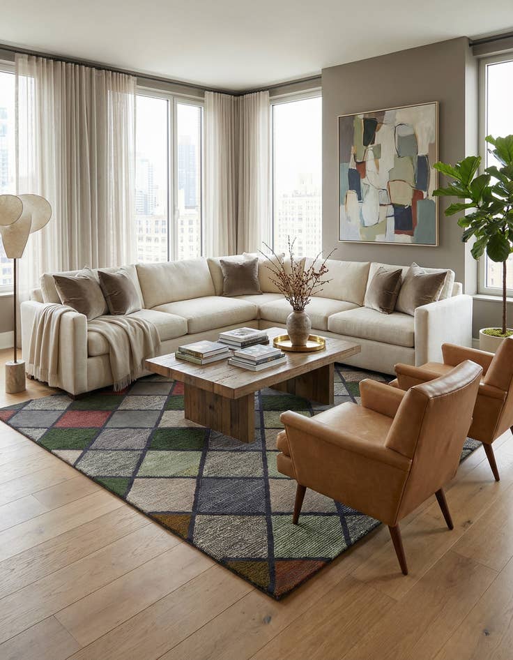 Detail image of  8' x 10' 1 Luna Rug