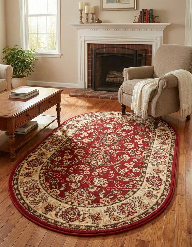 Detail image of  3' x 5' 3 Yasmin Oval Rug