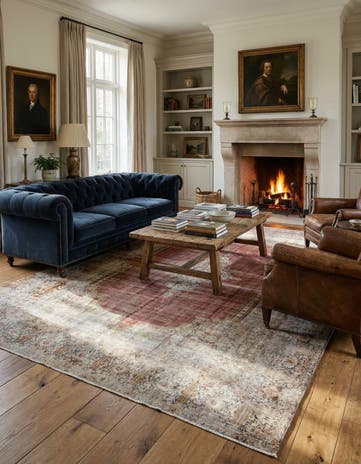 9' 8 x 13' 2 Vintage Wool Rug