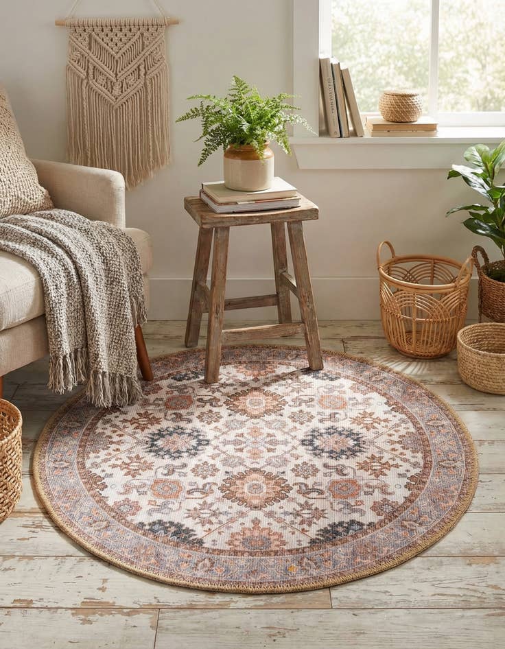 Detail image of 2' x 2' Timeless Round Rug