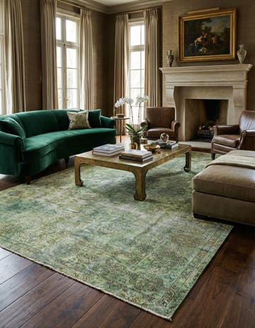 6' 4 x 9' 3 Vintage Royal Rug