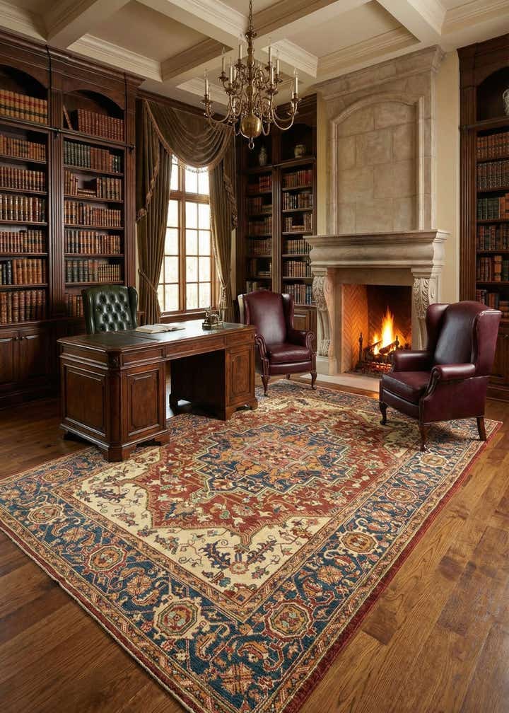 5' 8 x 8' 3 Hand Knotted Ariana Ziegler Rug