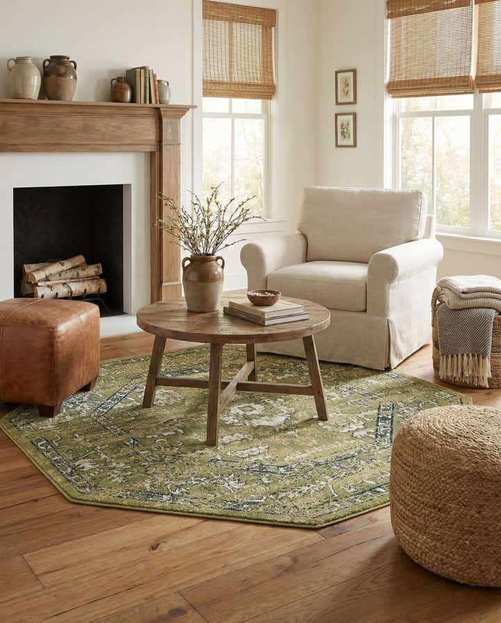 7' x 7' Charleston Octagon Rug