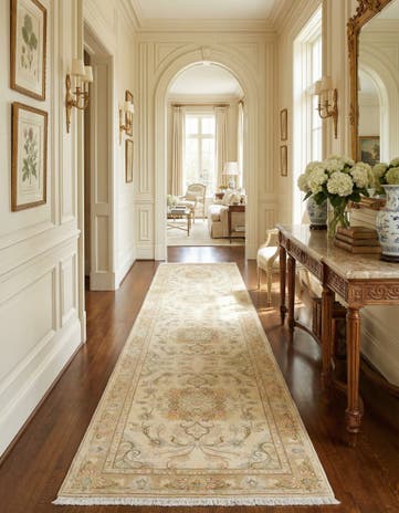 2' 9 x 13' 7 Tabriz Runner Rug