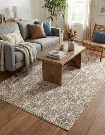 Jill Zarin Brown Uptown Fifth Avenue Rug