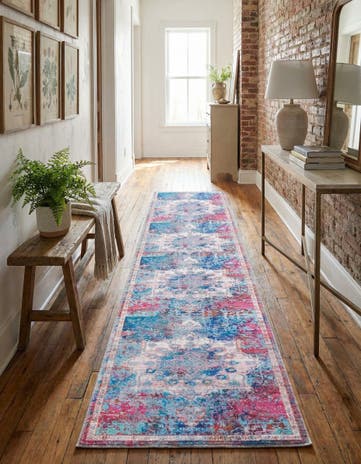 2' x 9' 10 Washable Renaissance Runner Rug