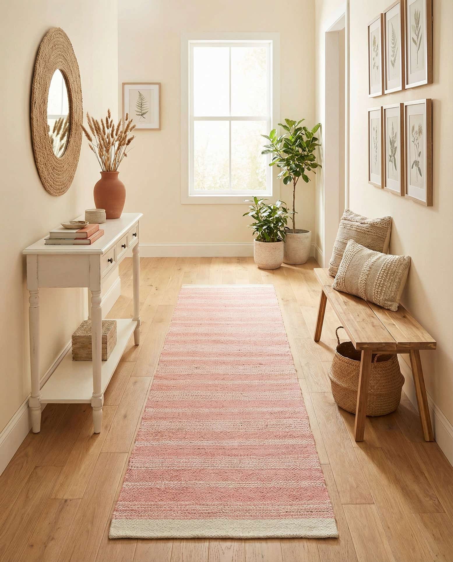 2' 7 x 12' Hand Woven Lariat Runner Rug