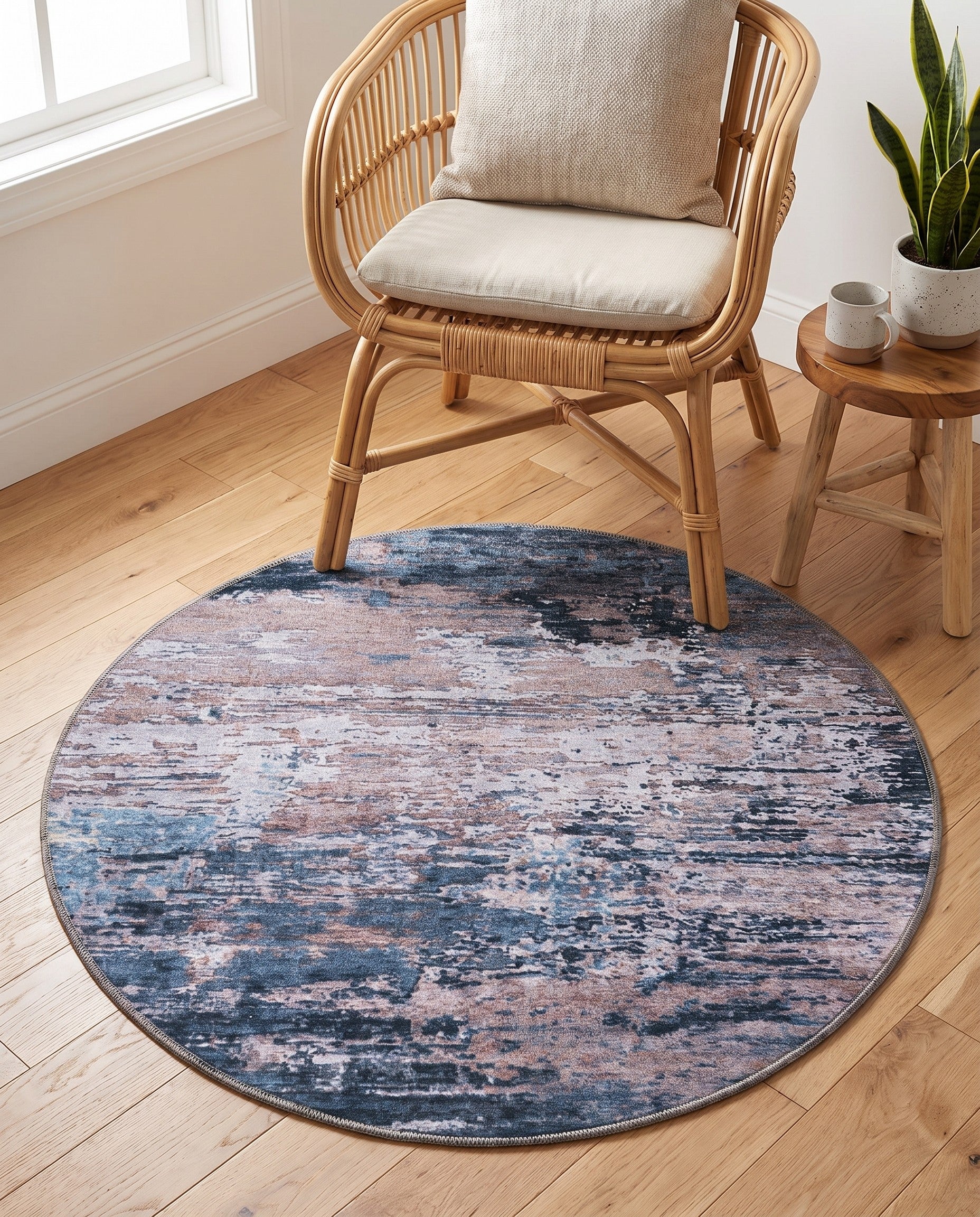 4' x 4' Yara Round Rug