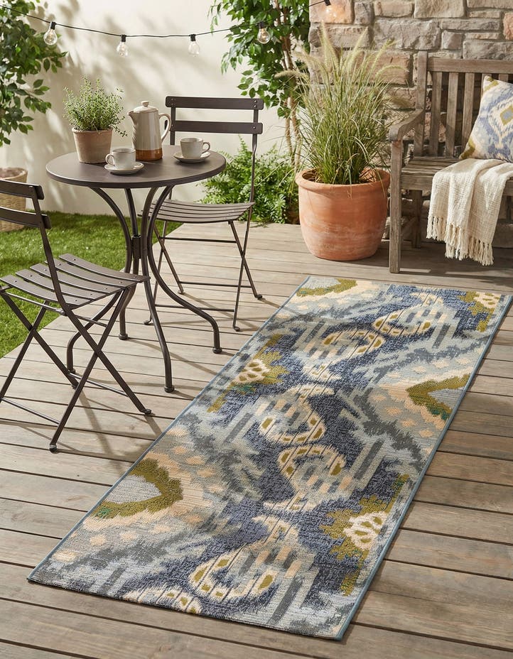 2' x 5' Easy-Clean Modern Indoor / Outdoor...
