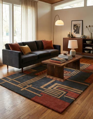 5' 1 x 7' 10 Luna Rug