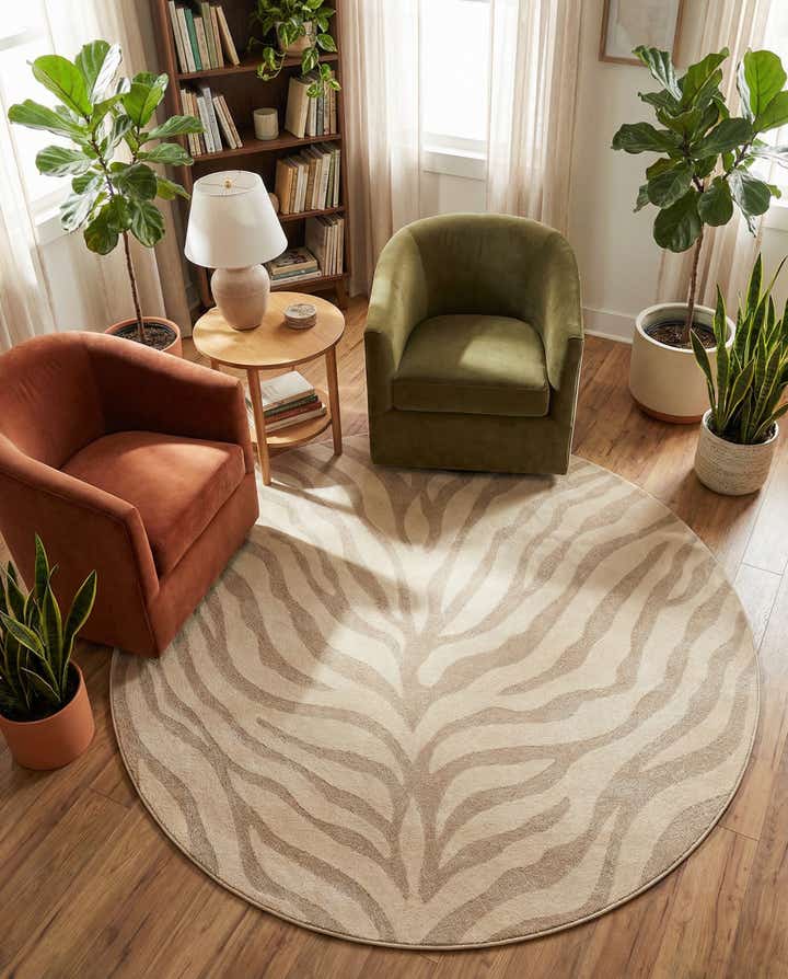8' x 8' Contour Round Rug