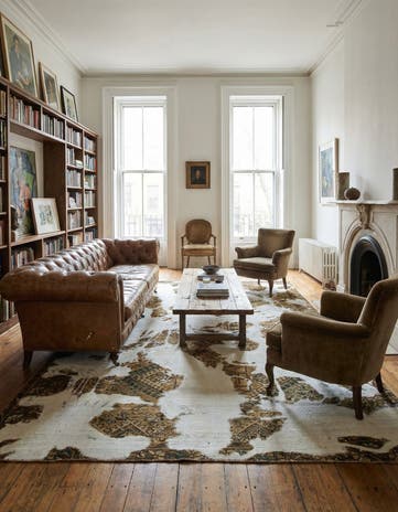 6' x 9' 2 Hand Knotted Ultra Vintage Persian Wool Rug