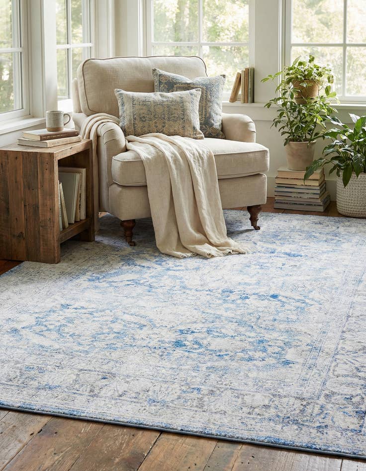 Detail image of 7' 6 x 10' 6 Washable Timeless Rug