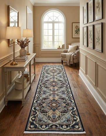 2' 7 x 10' Nain Design Runner Rug
