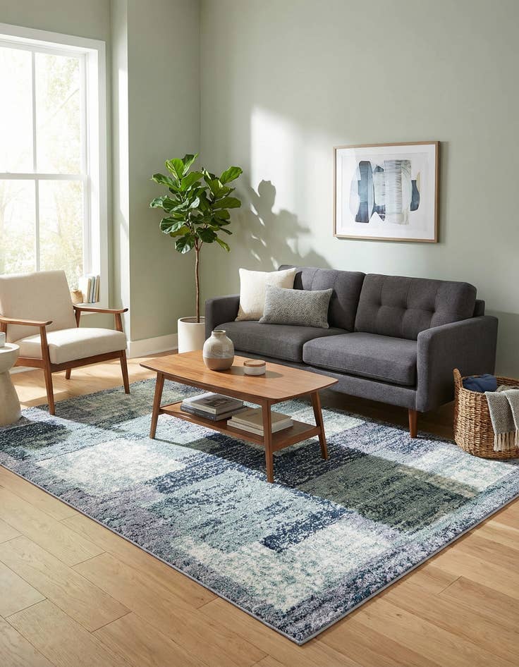 Detail image of 4' 1 x 6' 1 Tucson Rug