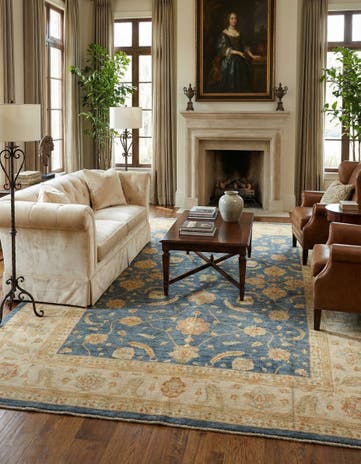 9' 1 x 12' Kaizar Wool Rug