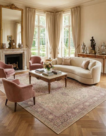 8' 4 x 12' 1 Hand Knotted Ultra Vintage Persian Wool Rug