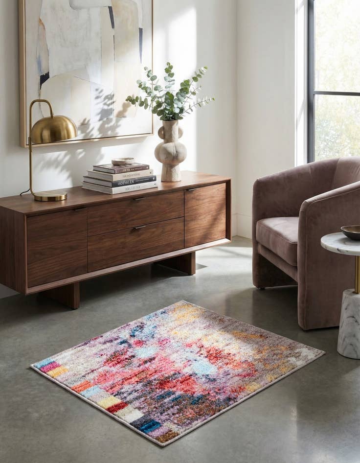 Detail image of Jill Zarin 1' 8 x 1' 8 Downtown Nolita Sample Rug