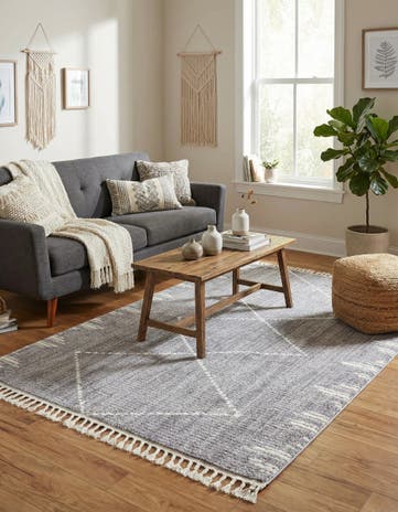 Gray Morocco Rug