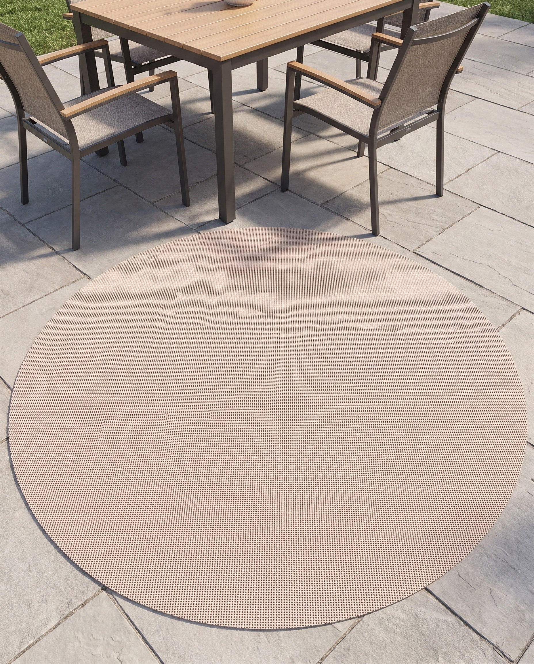 7' x 7' Round Outdoor Rug Pad