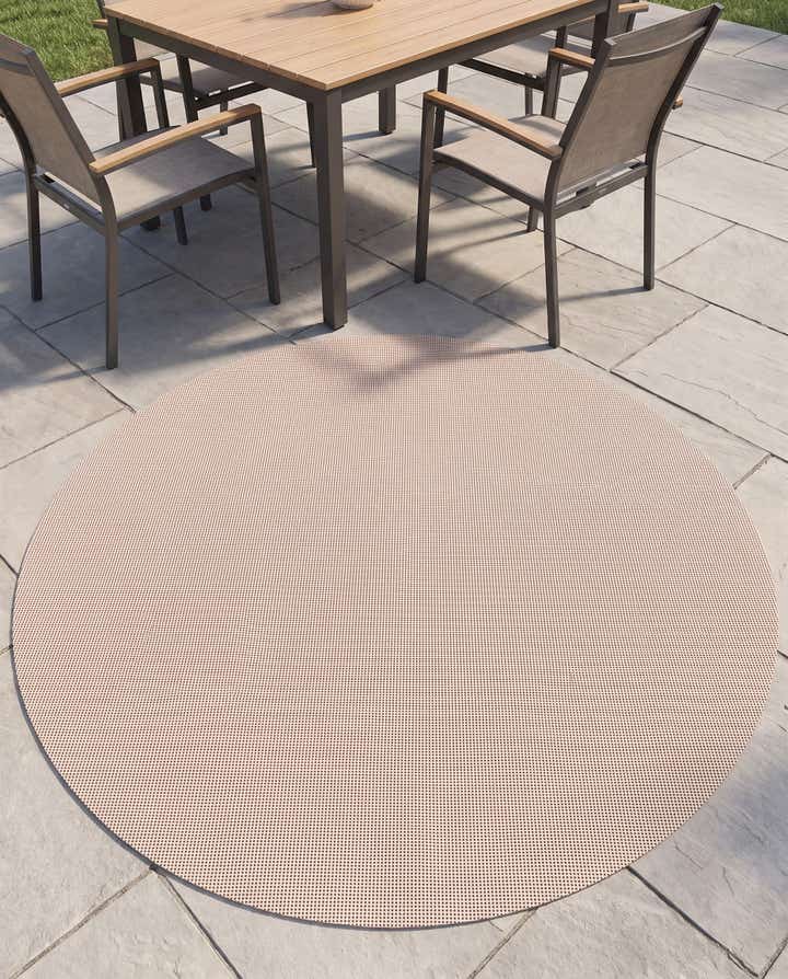 7' x 7' Round Outdoor Rug Pad